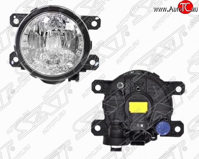 2 699 р. Противотуманная фара SAT (LH=RH)  Fiat Fullback (2016-2018), Mitsubishi ASX (2010-2020), Mitsubishi Outlander  GF (2012-2014), Mitsubishi Pajero Sport  QE (2015-2021), Renault Megane  универсал (2008-2016), Subaru Impreza  GJ (2012-2017), Subaru XV  GP/G33 (2012-2017)  с доставкой в г. Москва