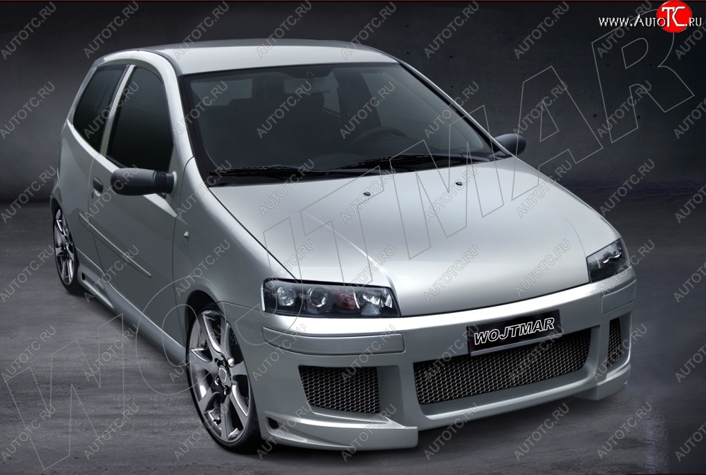 26 999 р. Передний бампер R1 Fiat Punto 188 хэтчбэк 5 дв. дорестайлинг (1999-2003)  с доставкой в г. Москва