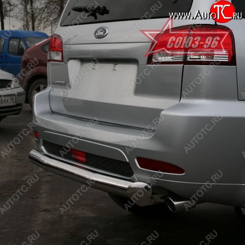 13 229 р. Защита заднего бампера Souz-96 (d76) Ford Escape 2 (2008-2012)  с доставкой в г. Москва