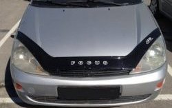 Дефлектор капота Russtal (длинный) Ford Focus 1 хэтчбэк 3 дв. дорестайлинг (1998-2002)