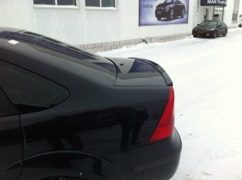 3 399 р. Лип спойлер АВТОКРАТ  Ford Focus  2 (2004-2011)  седан дорестайлинг, седан рестайлинг (Неокрашенный)  с доставкой в г. Москва. Увеличить фотографию 3