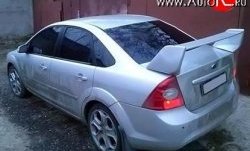 6 549 р. Спойлер EVO Design Ford Focus 2 седан рестайлинг (2007-2011) (Неокрашенный)  с доставкой в г. Москва. Увеличить фотографию 1