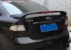 5 999 р. Спойлер M-VRS Ford Focus 2  седан дорестайлинг (2004-2008) (Неокрашенный)  с доставкой в г. Москва. Увеличить фотографию 1