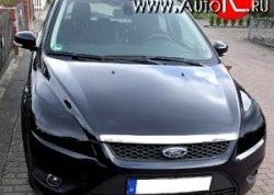 Темная защита передних фар NovLine Ford Focus 2 универсал рестайлинг (2007-2011)