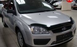 Дефлектор капота NovLine Ford Focus 2  седан дорестайлинг (2004-2008)