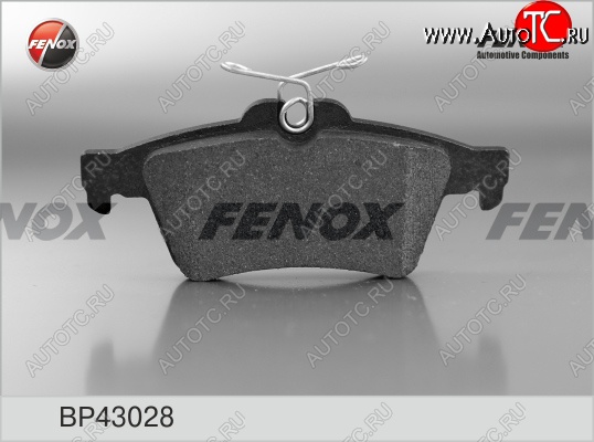 1 299 р. Колодка заднего дискового тормоза FENOX  Ford Focus (2,  3), Mazda 3/Axela (BK), Volvo S40 (MS седан)  с доставкой в г. Москва