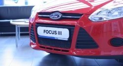 1 839 р. Сетка на бампер Novline Ford Focus 3 универсал дорестайлинг (2010-2015)  с доставкой в г. Москва. Увеличить фотографию 3