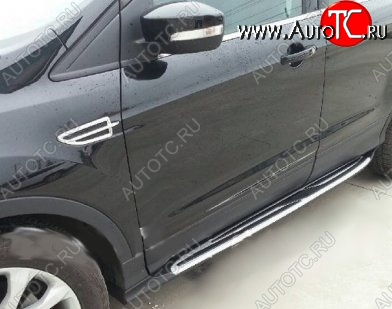 21 599 р. Пороги CT v1 Ford Kuga 2 дорестайлинг (2013-2016)  с доставкой в г. Москва