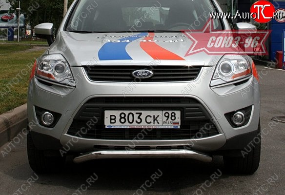 10 799 р. Защита переднего бампера одинарная Souz-96 (d60). Ford Kuga 1 (2008-2013)  с доставкой в г. Москва