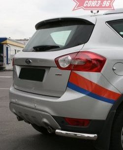 7 649 р. ЗЗащита заднего бампера Souz-96 (d60 mm) Ford Kuga 1 (2008-2013)  с доставкой в г. Москва. Увеличить фотографию 1