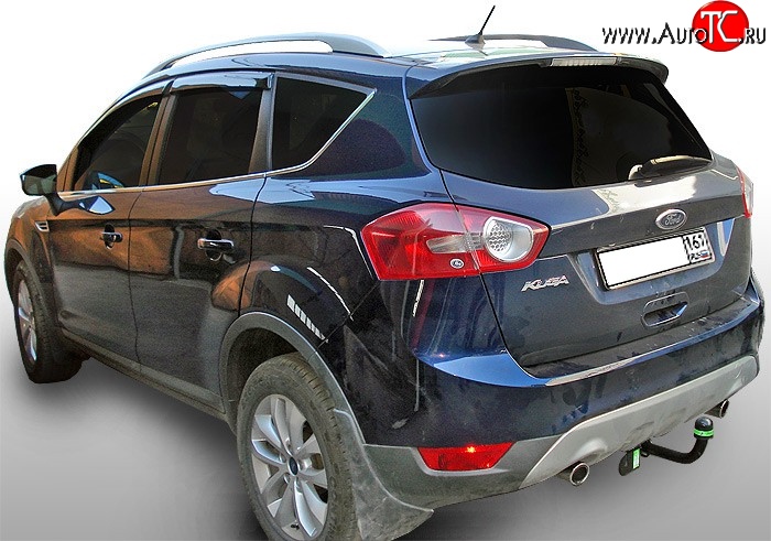 8 549 р. Фаркоп Лидер Плюс  Ford Kuga  1 (2008-2013) (Без электропакета)  с доставкой в г. Москва