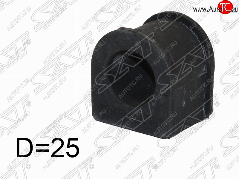 155 р. Резиновая втулка заднего стабилизатора (D=25) SAT Nissan Mistral (1993-1999)  с доставкой в г. Москва