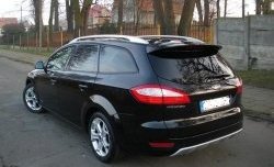 15 299 р. Накладка на задний бампер Titanium Ford Mondeo Mk4,BD дорестайлинг, седан (2007-2010)  с доставкой в г. Москва. Увеличить фотографию 2