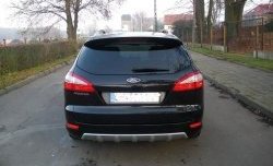 15 299 р. Накладка на задний бампер Titanium Ford Mondeo Mk4,BD дорестайлинг, седан (2007-2010)  с доставкой в г. Москва. Увеличить фотографию 3