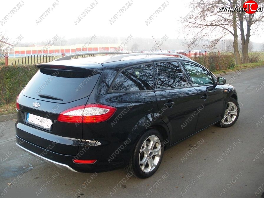 15 299 р. Накладка на задний бампер Titanium Ford Mondeo Mk4,BD дорестайлинг, седан (2007-2010)  с доставкой в г. Москва