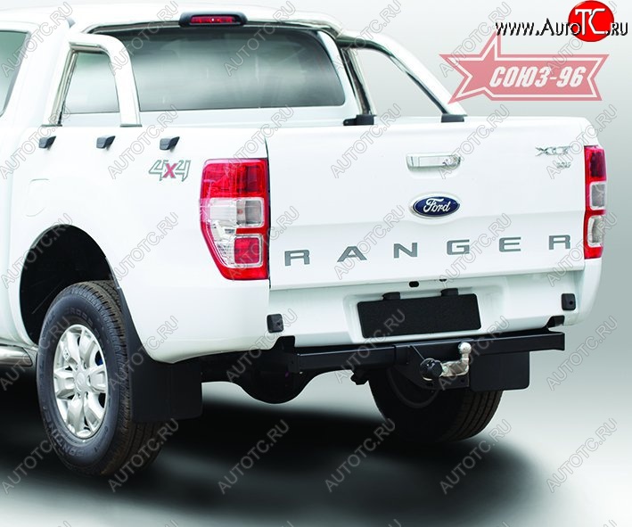 8 594 р. Фаркоп Souz-96  Ford Ranger ( DoubleCab,  RapCab) (2011-2016) дорестайлинг, дорестайлинг  с доставкой в г. Москва