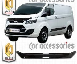 Дефлектор капота CA-Plastic Ford (Форд) Tourneo Custom (Турнео) (2012-2018) дорестайлинг