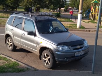 4 089 р. Экспедиционный багажник Лидер  Chevrolet Niva  2123 (2002-2020), Лада 2123 (Нива Шевроле) (2002-2021), Лада Нива Трэвел (2021-2025)  с доставкой в г. Москва. Увеличить фотографию 7