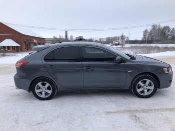 5 399 р. Верхний спойлер Sport 5D (хетчбек) Mitsubishi Lancer 10 хэтчбэк дорестайлинг (2007-2010) (Неокрашенный)  с доставкой в г. Москва. Увеличить фотографию 4