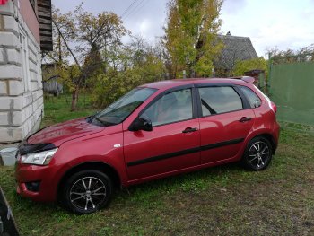 3 399 р. Спойлер Sport Datsun mi-DO хэтчбэк (2014-2021) (Неокрашенный)  с доставкой в г. Москва. Увеличить фотографию 4