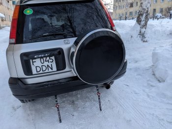 6 499 р. Бокс запасного колеса Ралекс-Тюнинг Chevrolet Tracker (2019-2022) (215/65R16, Тарелочка неокрашенная)  с доставкой в г. Москва. Увеличить фотографию 16