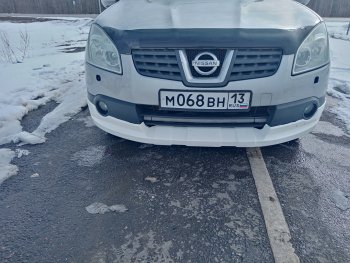 5 799 р. Накладка переднего бампера Городская Легенда  Nissan Qashqai  1 (2007-2010) дорестайлинг (Неокрашенная)  с доставкой в г. Москва. Увеличить фотографию 5