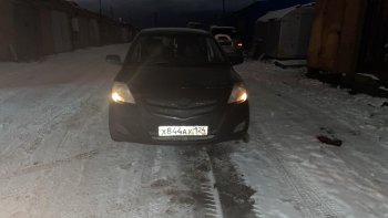 7 699 р. Передний бампер SAT  Toyota Belta/Yaris  XP90 (2005-2012) седан (Неокрашенный)  с доставкой в г. Москва. Увеличить фотографию 2