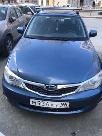 7 399 р. Передний бампер SAT  Subaru Impreza ( GE,  GH) (2007-2012) седан, хэтчбэк (Неокрашенный)  с доставкой в г. Москва. Увеличить фотографию 2