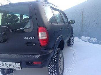 1 799 р. Арки крыльев Кураж 2  Chevrolet Niva  2123 (2002-2008), Лада 2123 (Нива Шевроле) (2002-2008) (Неокрашенные)  с доставкой в г. Москва. Увеличить фотографию 6