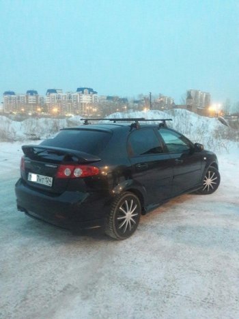 2 569 р. Пороги накладки Атланта  Chevrolet Lacetti  хэтчбек (2002-2013) (Неокрашенные)  с доставкой в г. Москва. Увеличить фотографию 5