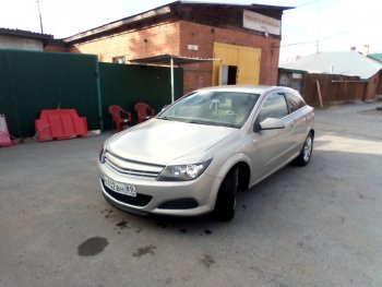 829 р. Реснички Global Tuning  Opel Astra ( H,  H GTC) (2004-2015) седан дорестайлинг, универсал, хэтчбек 3 дв. дорестайлинг, хэтчбек 5дв дорестайлинг, хэтчбек 3 дв. рестайлинг, универсал рестайлинг, хэтчбек 5дв рестайлинг (Неокрашенные)  с доставкой в г. Москва. Увеличить фотографию 21