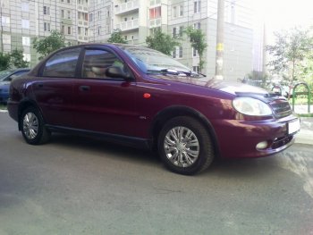 1 969 р. Комплект порогов Дельта  Chevrolet Lanos ( T100,  T150,  седан) (1997-2017), Daewoo Sense  Т100 (1997-2008), ЗАЗ Chance ( седан,  хэтчбэк) (2009-2017), ЗАЗ Sens ( седан,  хэтчбэк) (2007-2017) (Неокрашенные)  с доставкой в г. Москва. Увеличить фотографию 7