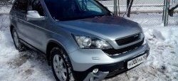 1 299 р. Реснички Sport на фары  Honda CR-V  RE1,RE2,RE3,RE4,RE5,RE7 (2007-2010) дорестайлинг (Неокрашенные)  с доставкой в г. Москва. Увеличить фотографию 2