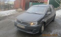 4 249 р. Передний бампер Классик 2 Renault Logan 1 дорестайлинг (2004-2010) (Неокрашенный)  с доставкой в г. Москва. Увеличить фотографию 5