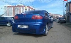 5 349 р. Задний бампер Mazda Speed Mazda 3/Axela BK дорестайлинг седан (2003-2006) (Неокрашенный)  с доставкой в г. Москва. Увеличить фотографию 6