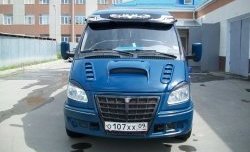 3 519 р. Пластиковый капот Super-Sport  ГАЗ Баргузин  2217 автобус - Соболь ( 2217 автобус,  2752,  2310,  2217 Бизнес автобус,  2752,Бизнес,  2310,Бизнес) (Неокрашенный)  с доставкой в г. Москва. Увеличить фотографию 2