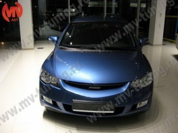 Решетка радиатора MUGEN Honda (Хонда) Civic (Цивик)  FD (2005-2008) FD седан дорестайлинг