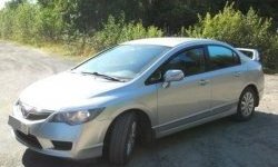 1 649 р. Реснички на фары CT Honda Civic FD седан дорестайлинг (2005-2008) (Неокрашенные)  с доставкой в г. Москва. Увеличить фотографию 3