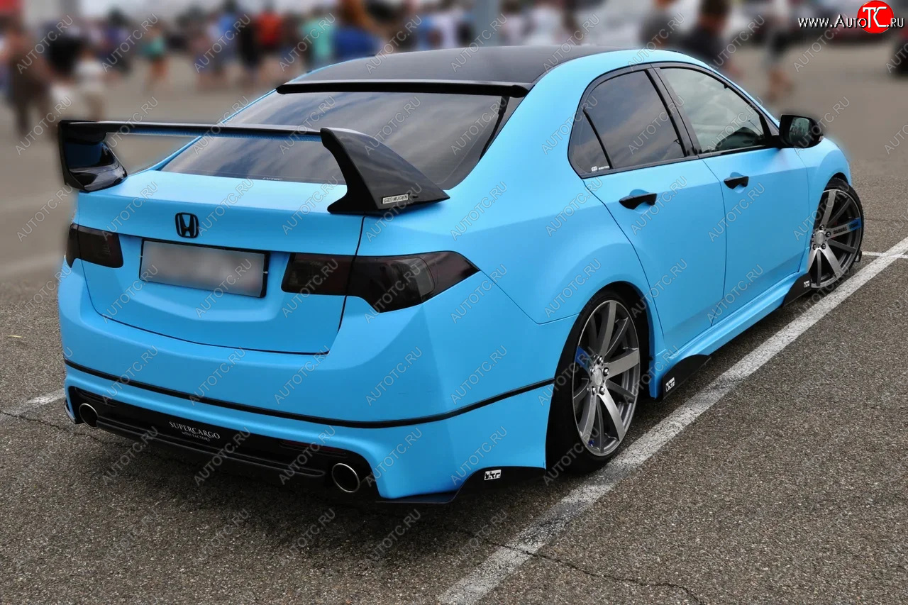 6 549 р. Спойлер Mugen  Honda Civic  FD (2005-2011) седан дорестайлинг, седан рестайлинг (Неокрашенные)  с доставкой в г. Москва