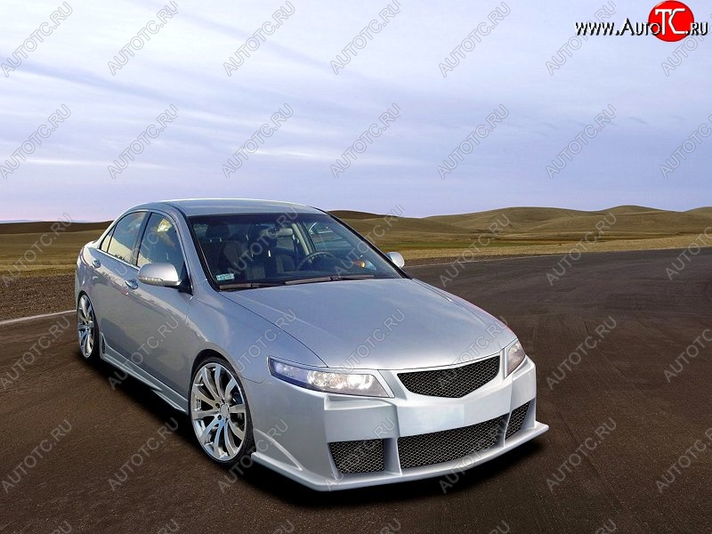 25 899 р. Передний бампер D.J. Honda Accord CL седан дорестайлинг (2002-2005)  с доставкой в г. Москва