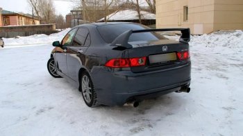 6 799 р. Спойлер Mugen Honda Accord CL седан дорестайлинг (2002-2005) (Неокрашенные)  с доставкой в г. Москва. Увеличить фотографию 2