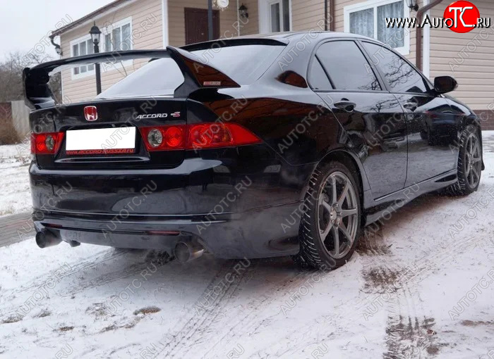 6 799 р. Спойлер Mugen Honda Accord CL седан дорестайлинг (2002-2005) (Неокрашенные)  с доставкой в г. Москва