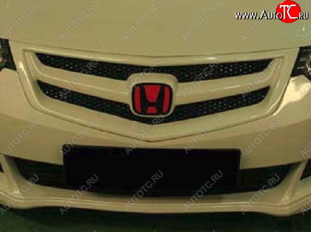 5 399 р. Решётка радиатора Sport Style Honda Accord CU седан дорестайлинг (2008-2011) (Неокрашенная)  с доставкой в г. Москва