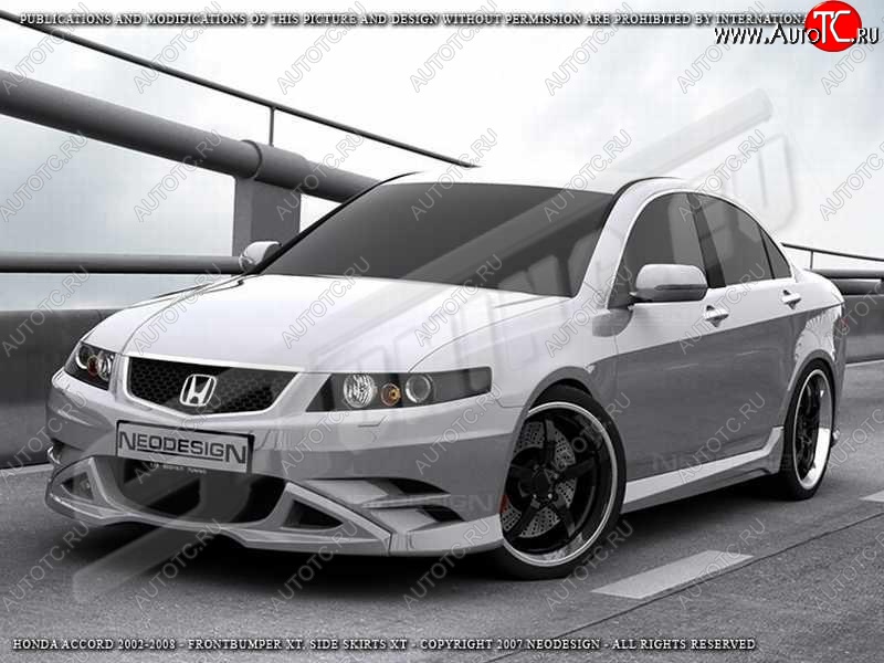 15 299 р. Пороги накладки Neodesign  Honda Accord  CF (1997-2002) седан дорестайлинг, седан рестайлинг  с доставкой в г. Москва