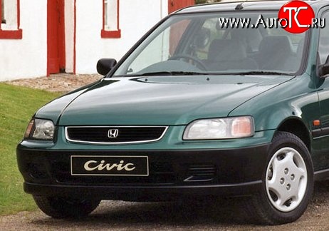 13 699 р. Пластиковый капот (Англия) Standart  Honda Civic  EJ,EK,EM (1995-1998) седан дорестайлинг, хэтчбэк 3 дв. дорестайлинг  с доставкой в г. Москва