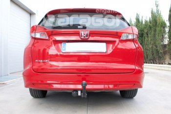 22 699 р. Фаркоп Aragon.(шар A)  Honda Civic  9 (2011-2016) FK хэтчбэк  с доставкой в г. Москва. Увеличить фотографию 2