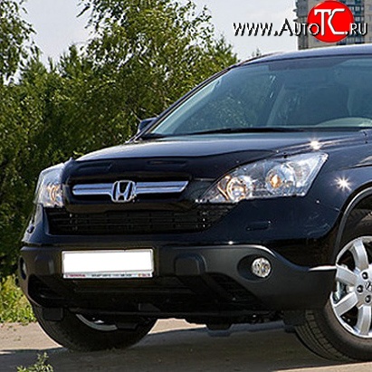 2 699 р. Дефлектор капота NovLine Honda CR-V RE1,RE2,RE3,RE4,RE5,RE7 дорестайлинг (2007-2010)  с доставкой в г. Москва