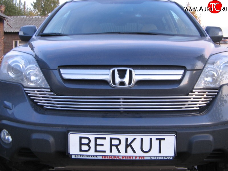 5 999 р. Декоративная вставка решетки радиатора Berkut Honda CR-V RE1,RE2,RE3,RE4,RE5,RE7 рестайлинг (2009-2012)  с доставкой в г. Москва