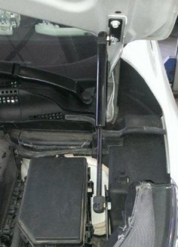 3 679 р. Упоры капота Pomogator Honda CR-V RM1,RM3,RM4 дорестайлинг (2012-2015)  с доставкой в г. Москва. Увеличить фотографию 2