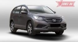 5 084 р. Декоративный элемент воздухозаборника Souz-96 (d10) Honda CR-V RM1,RM3,RM4 дорестайлинг (2012-2015)  с доставкой в г. Москва. Увеличить фотографию 1